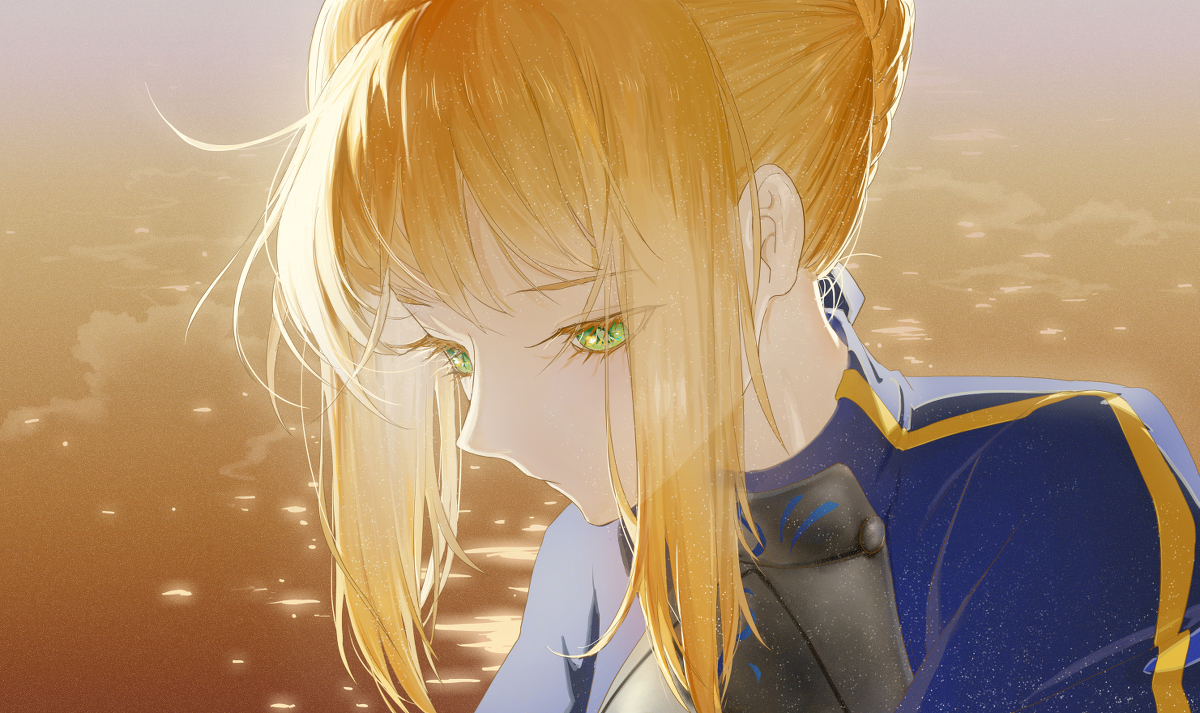 This is a pixiv picture whose title is 余晖.