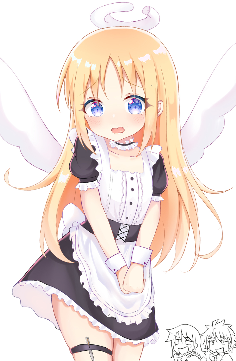 This is a pixiv picture whose title is メイドのクリムちゃん.