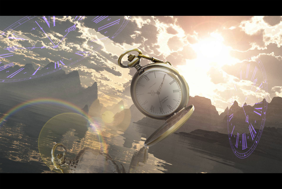 This is a pixiv picture whose title is time ti-Me.