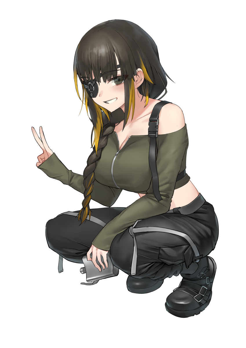 This is a pixiv picture whose title is Techwear M16.