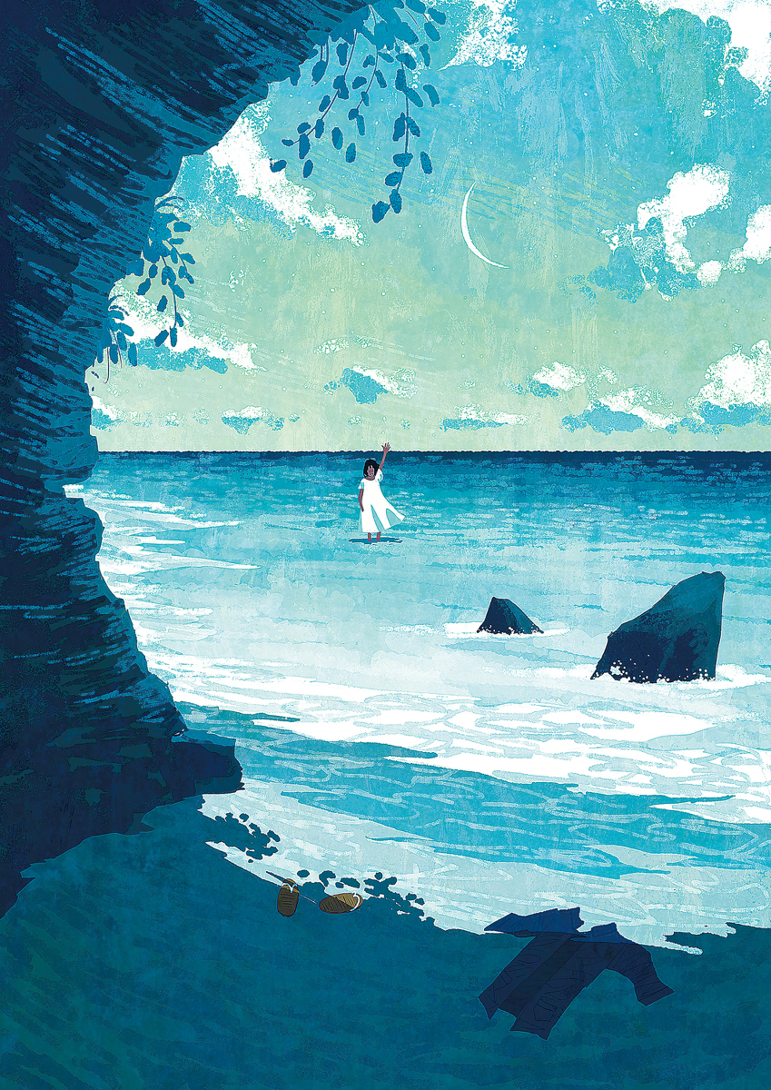 This is a pixiv picture whose title is おいで.