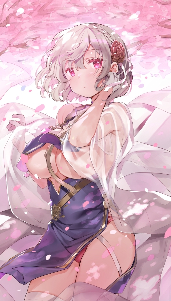 This is a pixiv picture whose title is シリアス　アズレン.