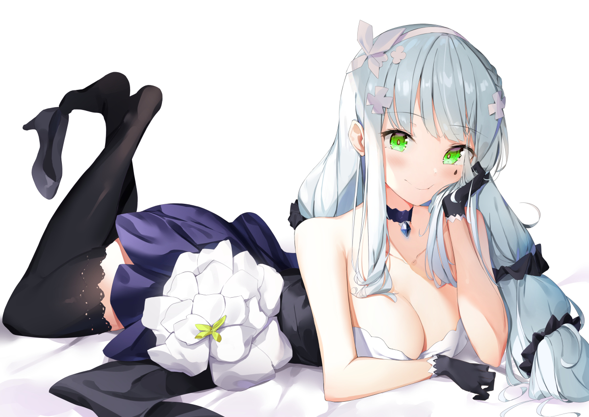 This is a pixiv picture whose title is HK416.