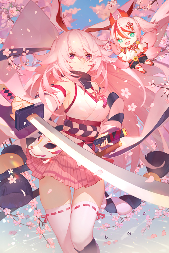 This is a pixiv picture whose title is Yae Sakura.