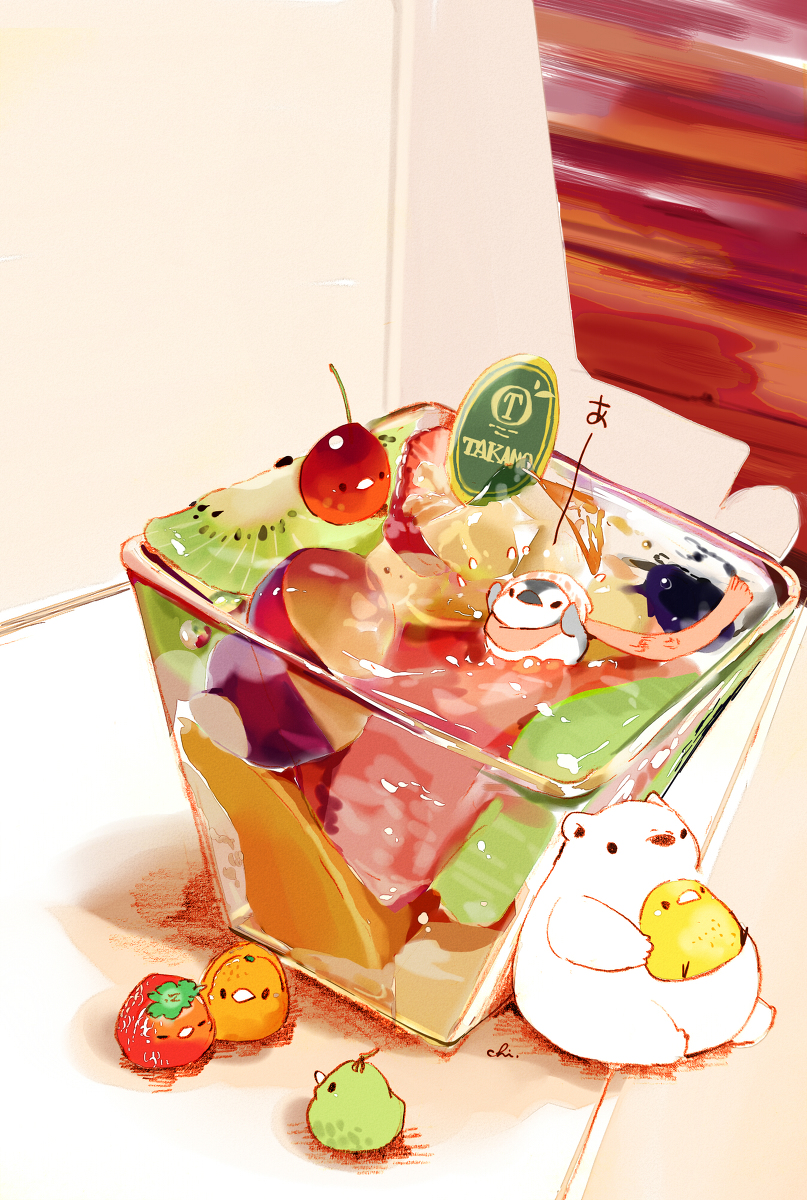 This is a pixiv picture whose title is フルーツゼリー.
