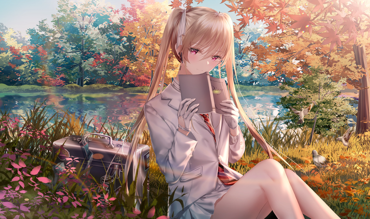 This is a pixiv picture whose title is 维多顿小溪通关纪念.