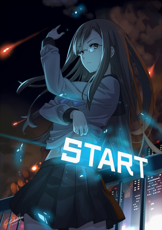 This is a pixiv picture whose title is megumi.