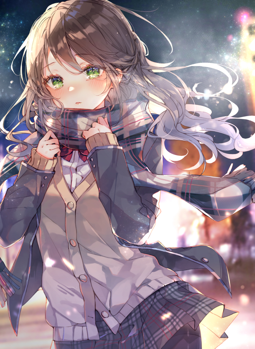 This is a pixiv picture whose title is 今日は少し寒かった.