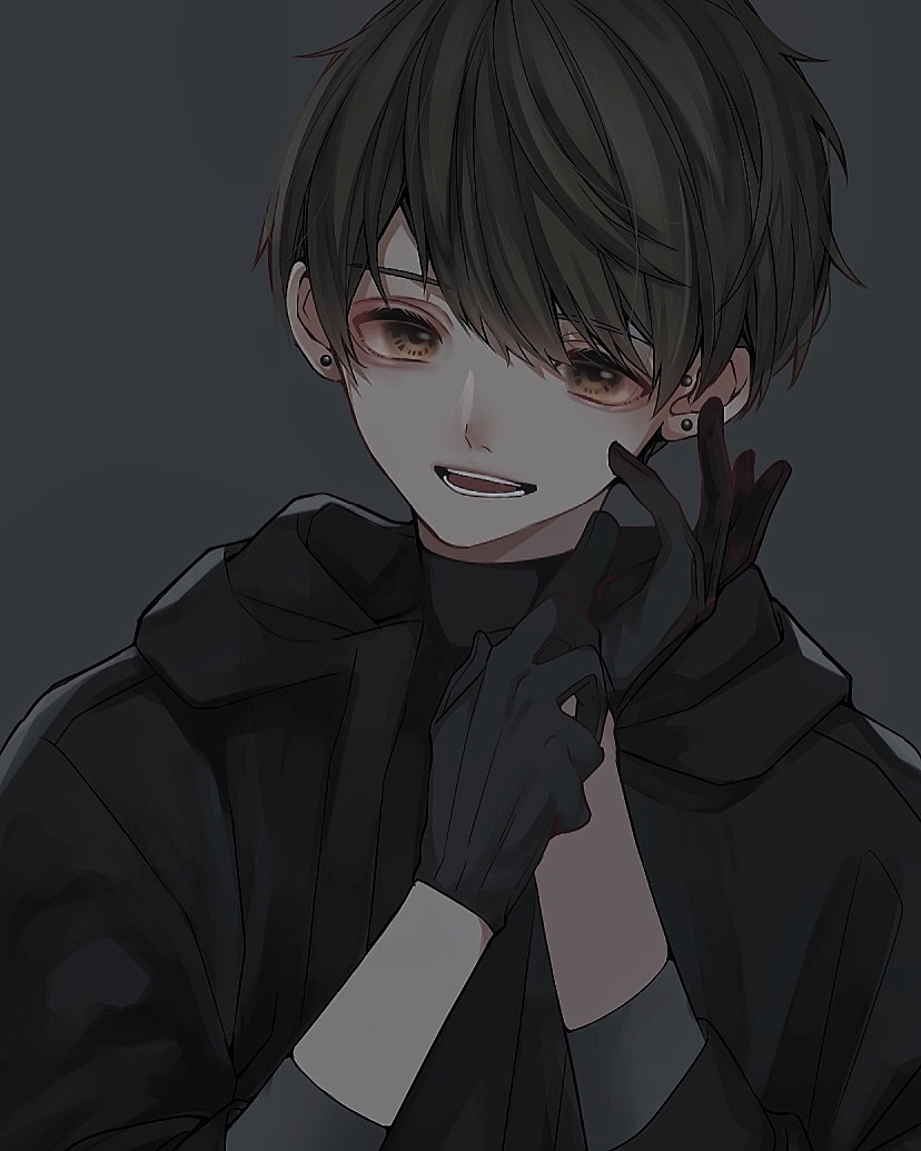 This is a pixiv picture whose title is 黒髪男子まとめ.