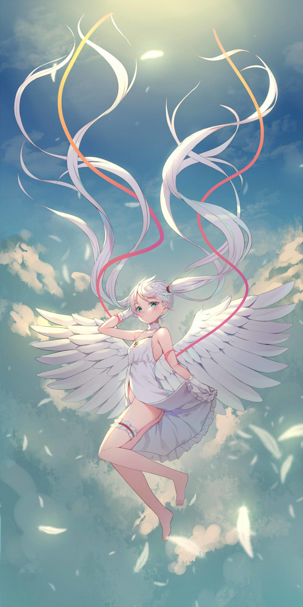 This is a pixiv picture whose title is ツインテールの日.