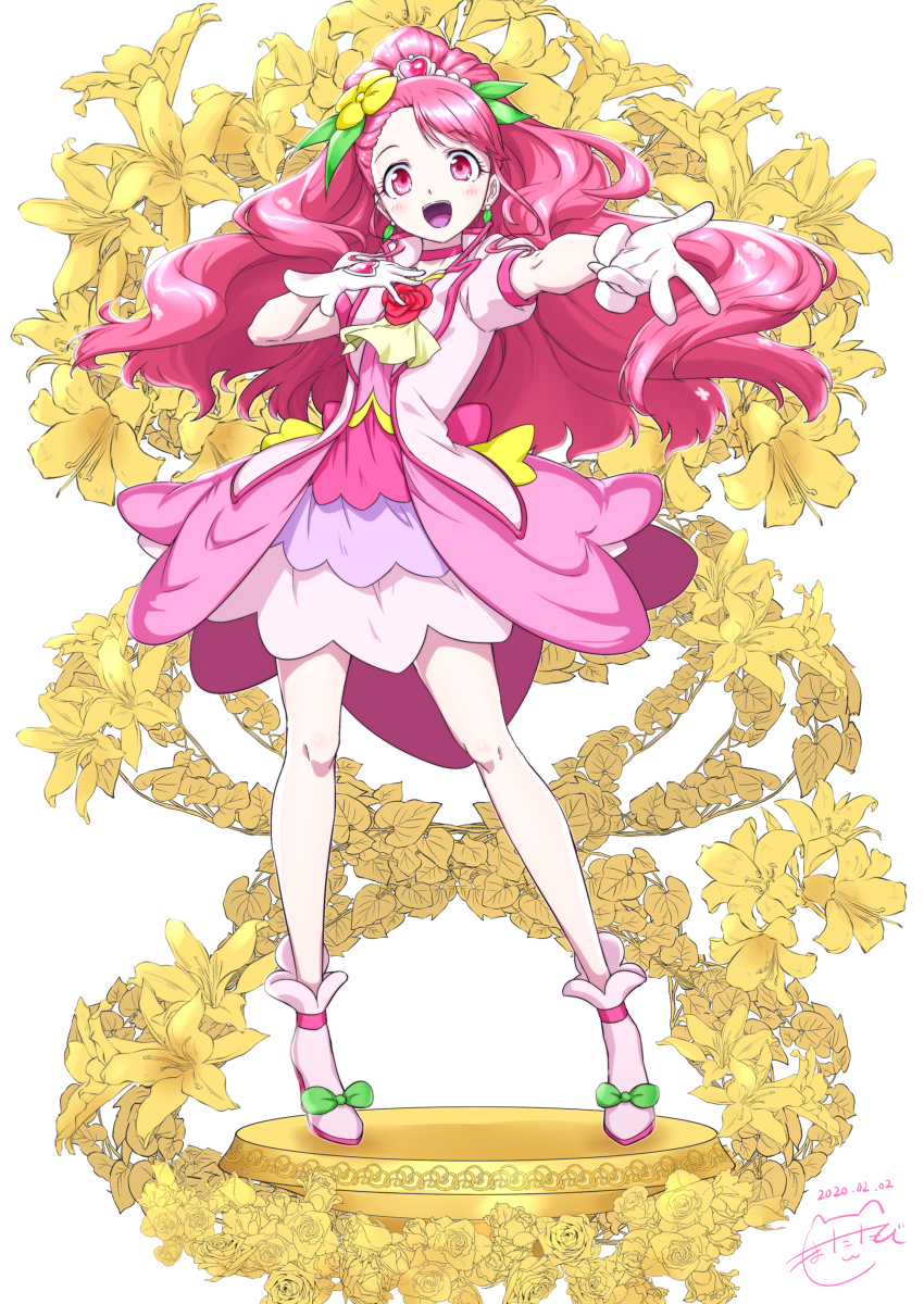 This is a pixiv picture whose title is キュアグレース.