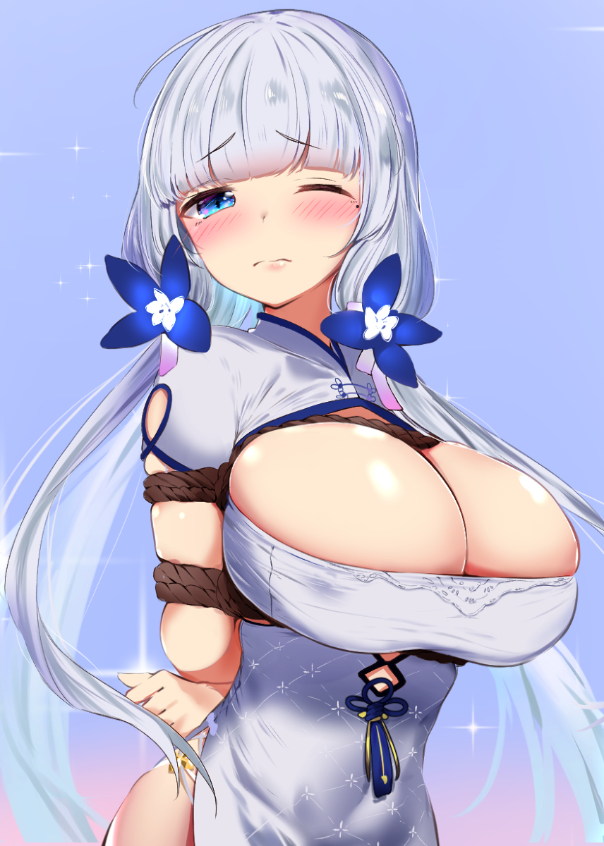 This is a pixiv picture whose title is イラストリアス大きい！.