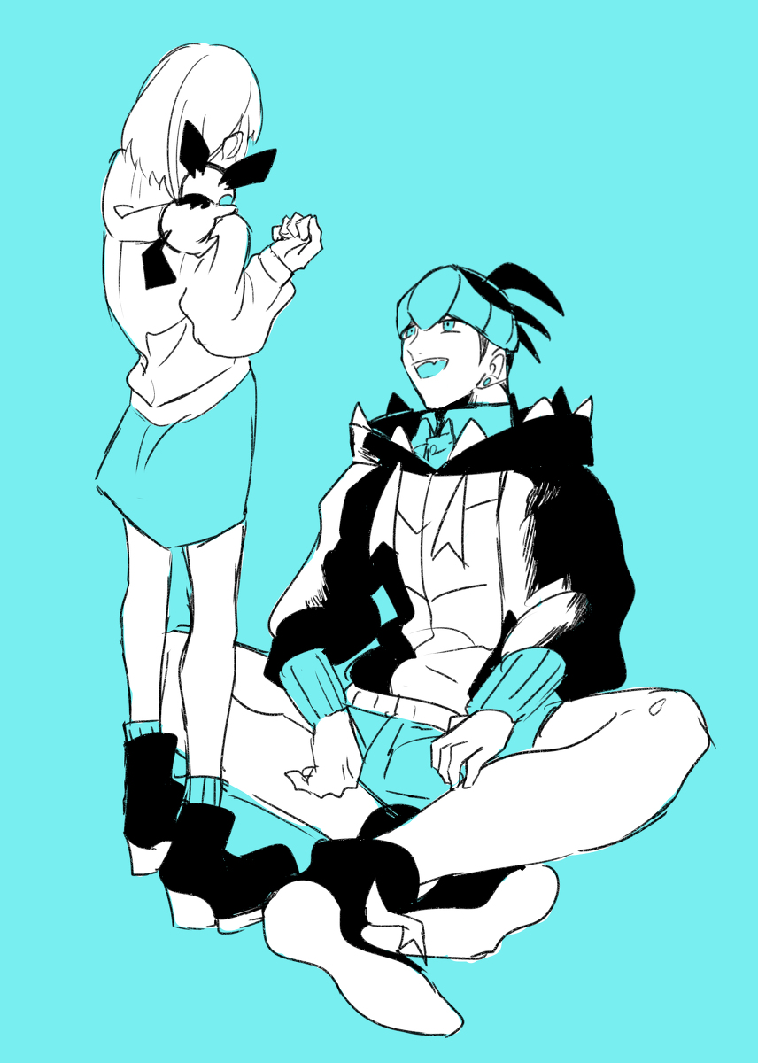 This is a pixiv picture whose title is キバユウの話4.