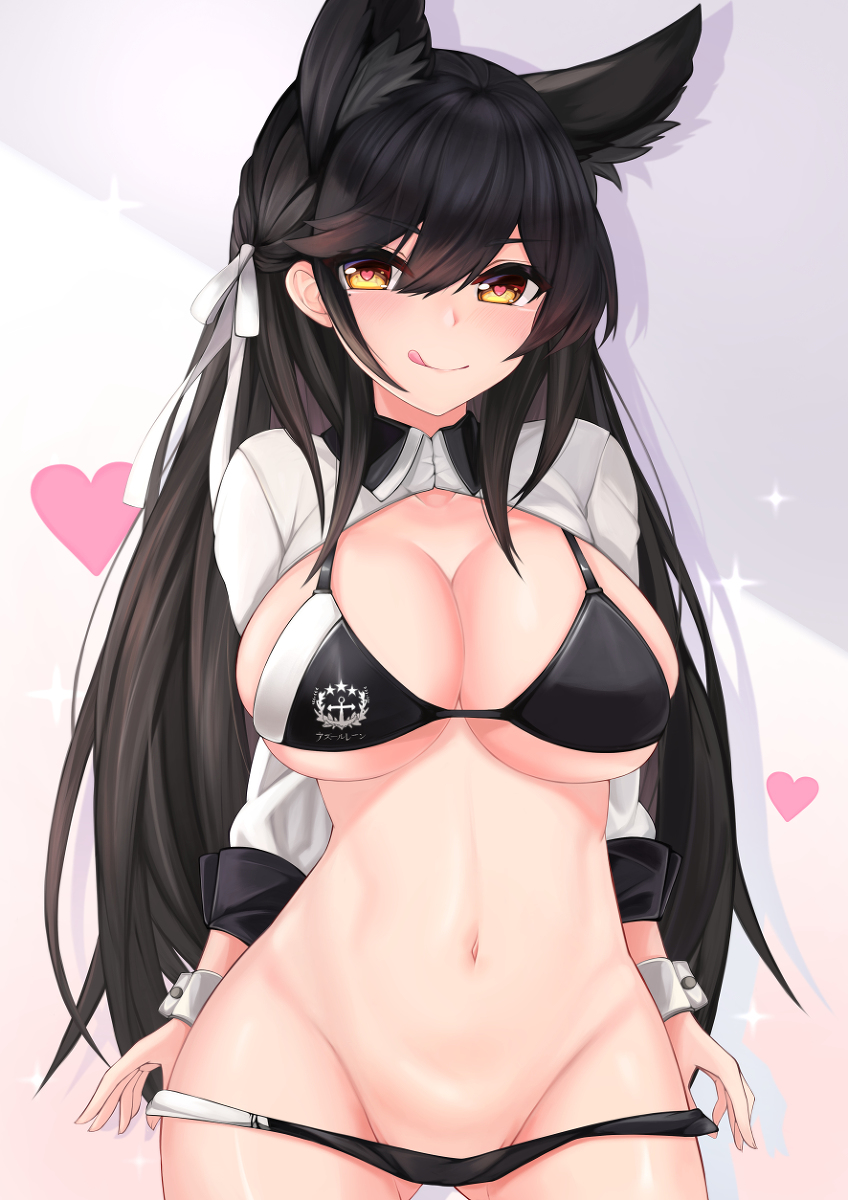 This is a pixiv picture whose title is 愛宕.