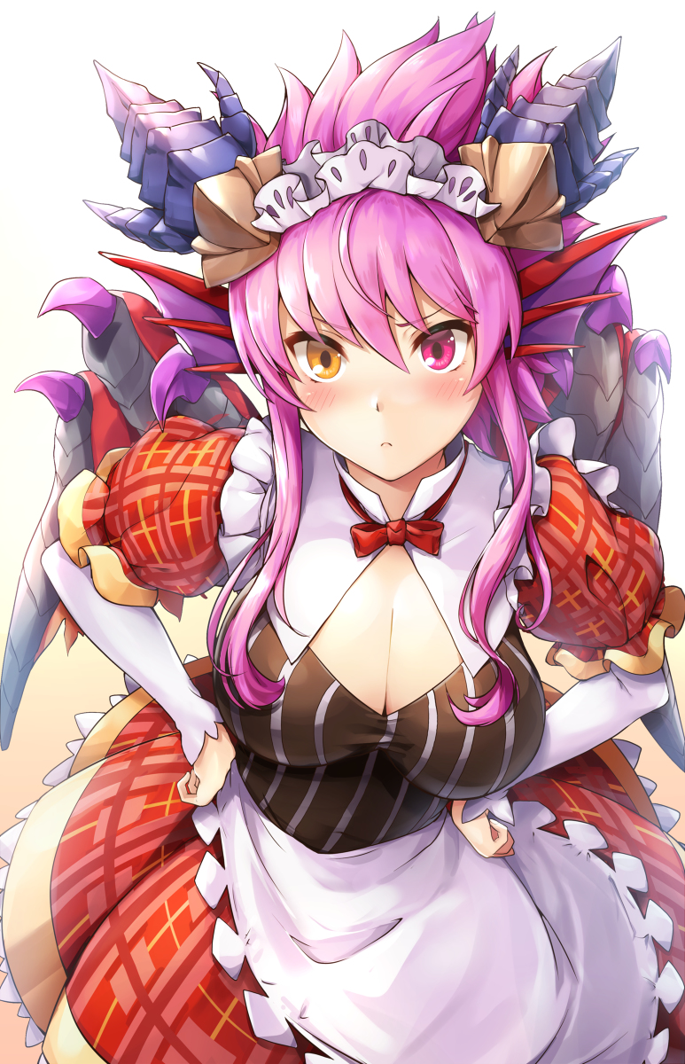 This is a pixiv picture whose title is メイドソニア.