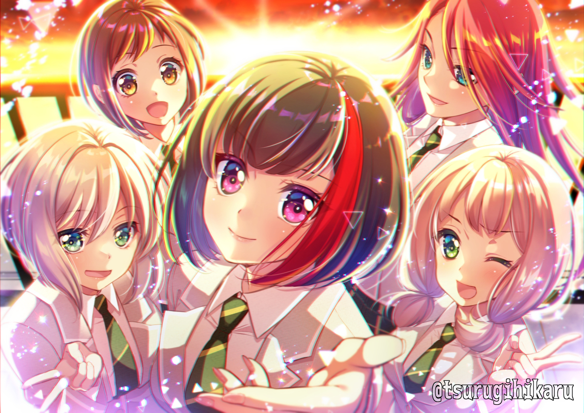 This is a pixiv picture whose title is いつも通りの放課後デイズ フラスタ.