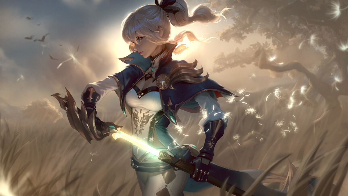 This is a pixiv picture whose title is Jean the Dandelion Knight.