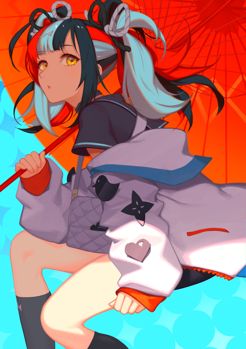 This is a pixiv picture whose title is KiraKira.