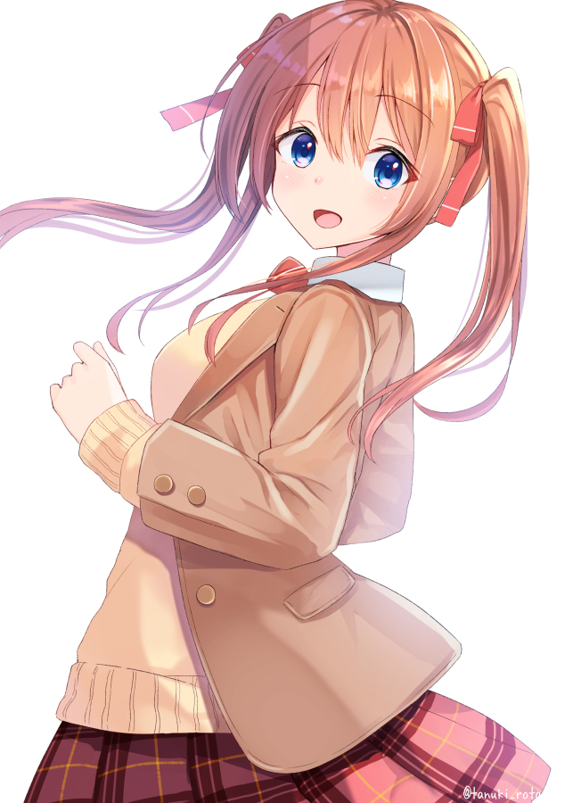 This is a pixiv picture whose title is 後輩ちゃん.