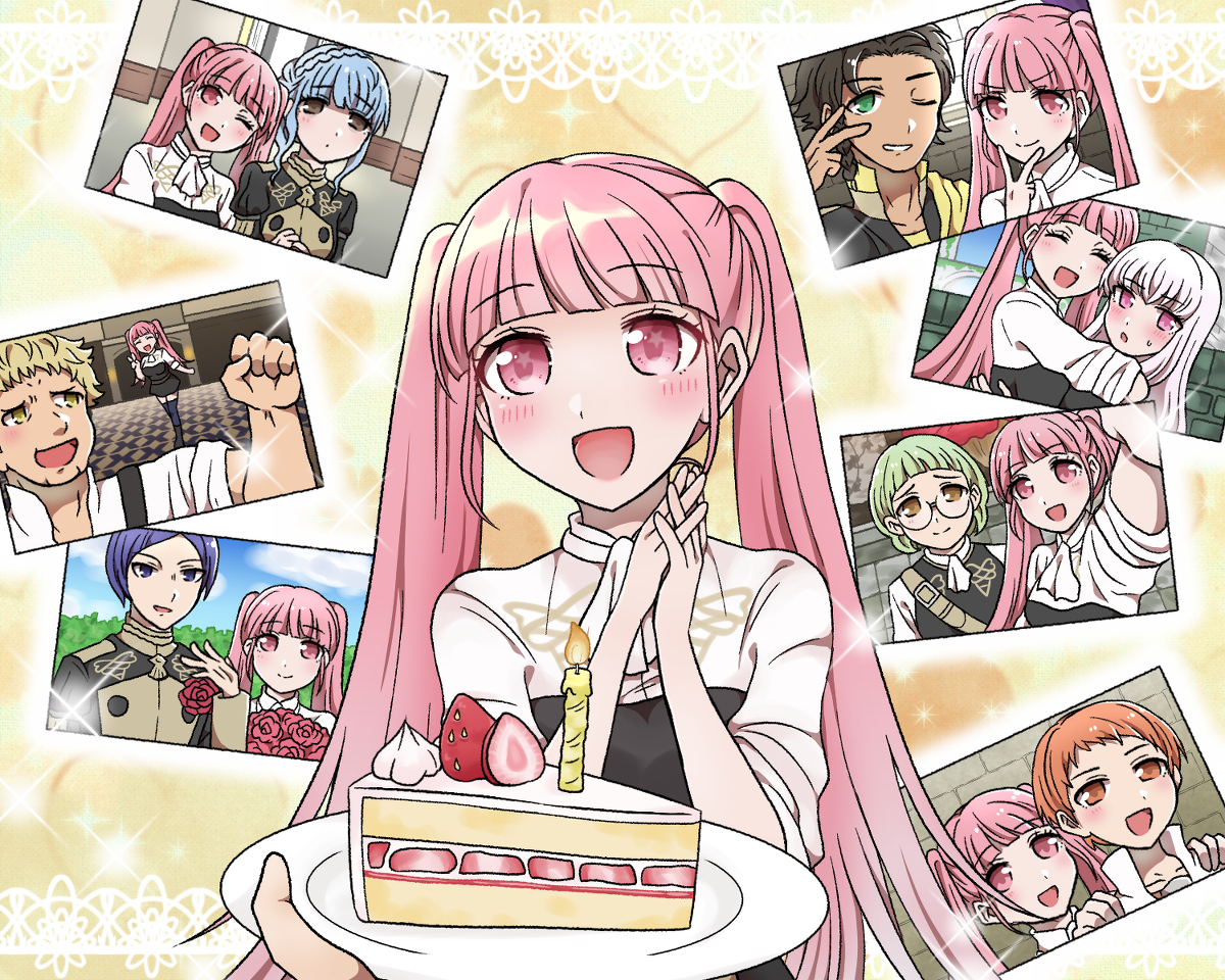 This is a pixiv picture whose title is ヒルダちゃんハピバ.