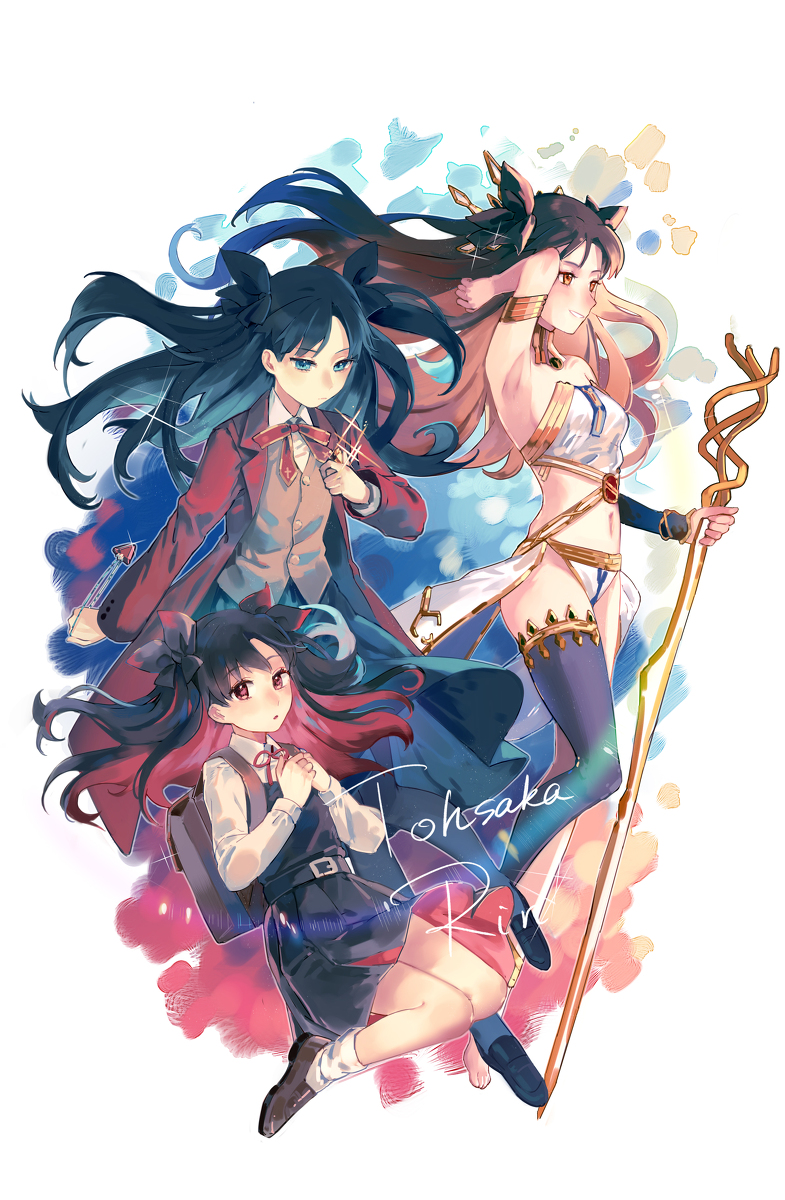 This is a pixiv picture whose title is Happy Birthday to Tohsaka RIn.