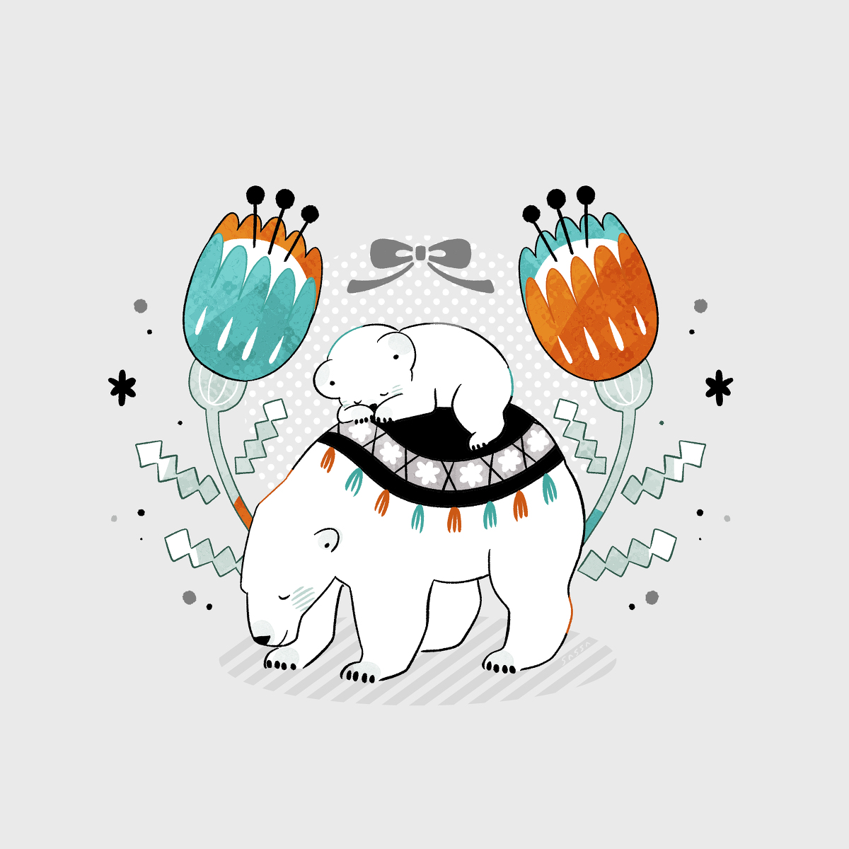 This is a pixiv picture whose title is 【今日の極地】2/3.