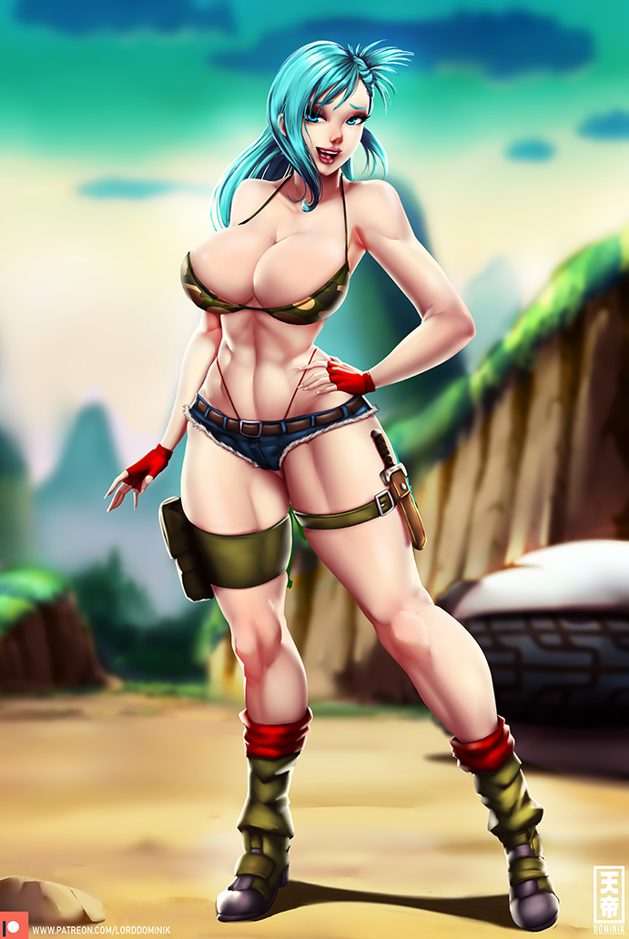 This is a pixiv picture whose title is Bulma.