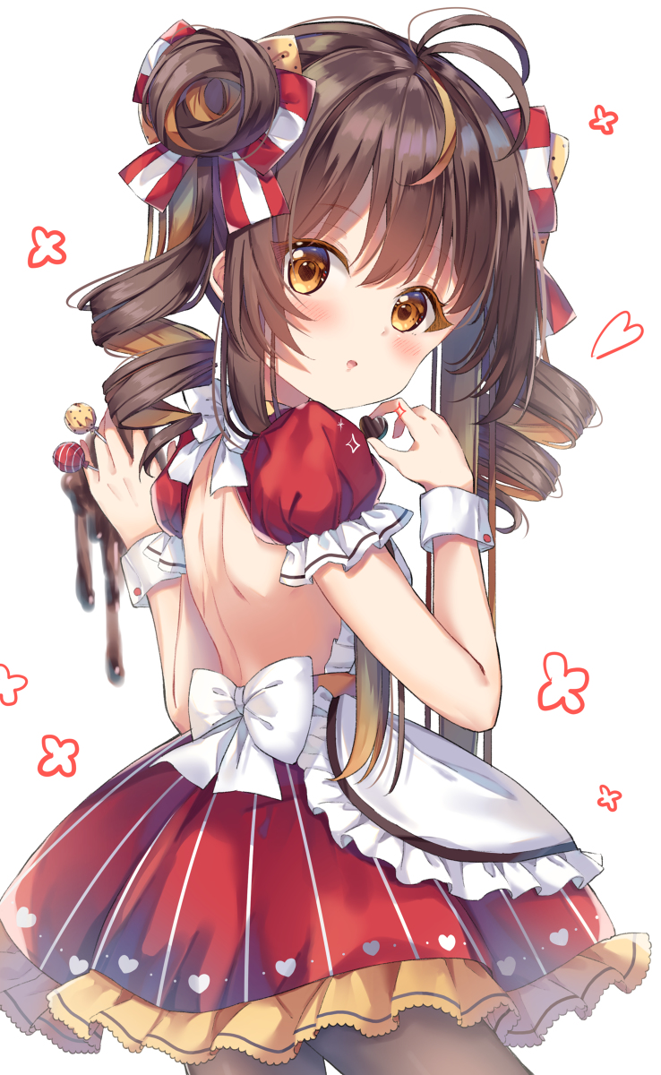 This is a pixiv picture whose title is 先取りバレンタイン.