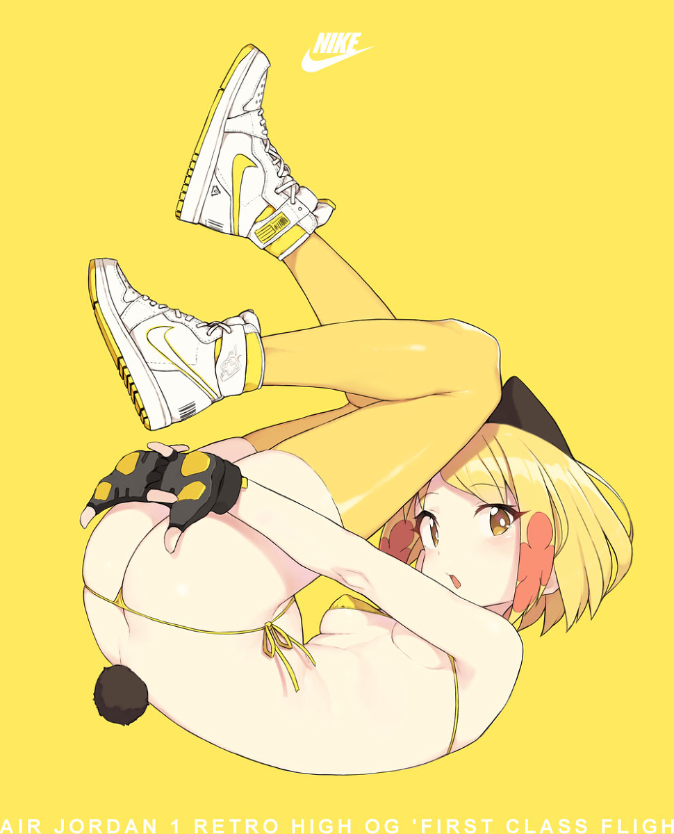 This is a pixiv picture whose title is Air Jordan 1 Retro High OG 'Firs.