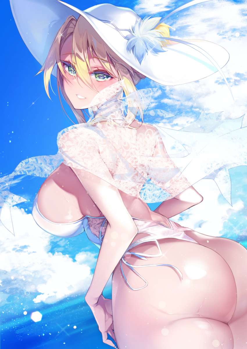 This is a pixiv picture whose title is 水着獅子王✨.