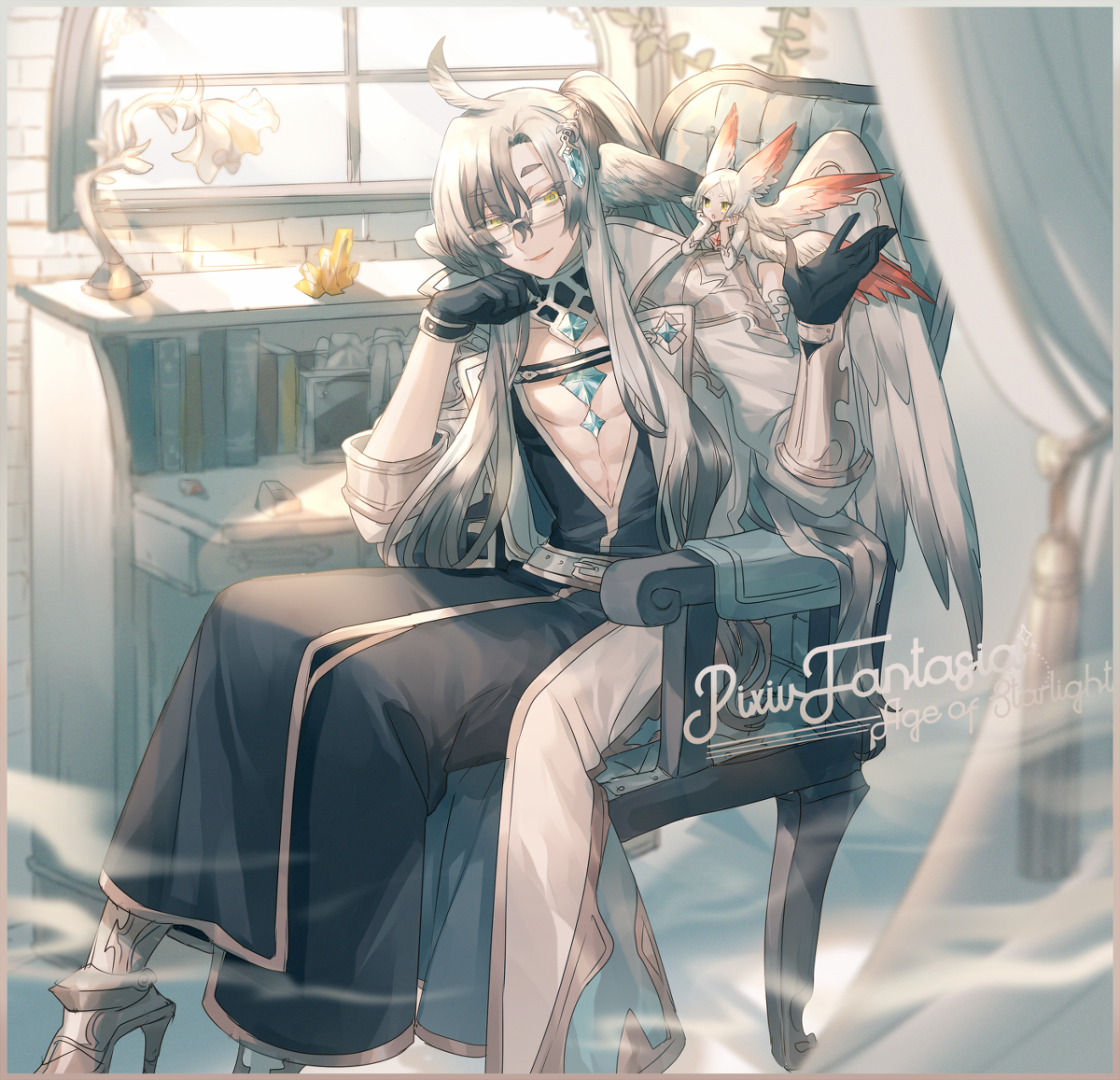 This is a pixiv picture whose title is 【PFAOS】ラビリオ【ハイペリア】.