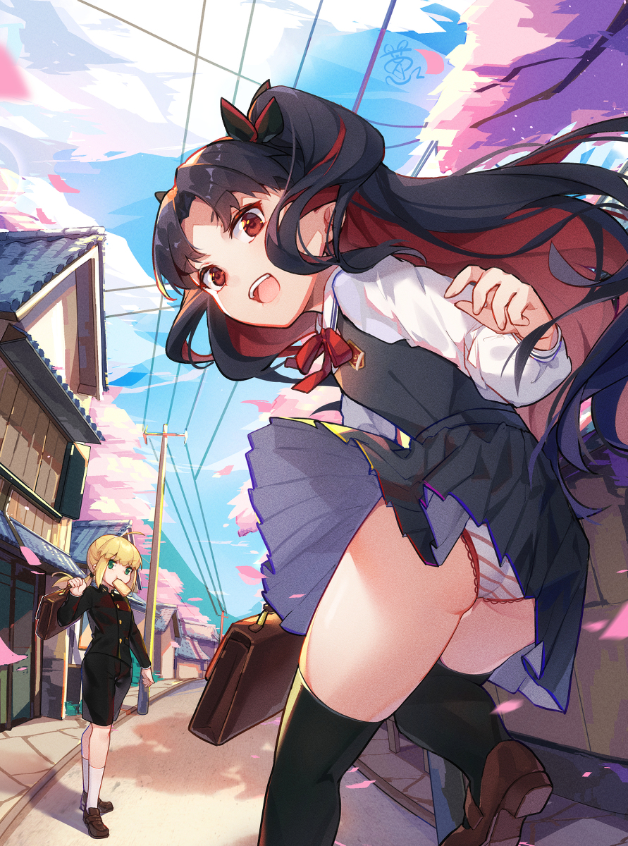 This is a pixiv picture whose title is 春色.