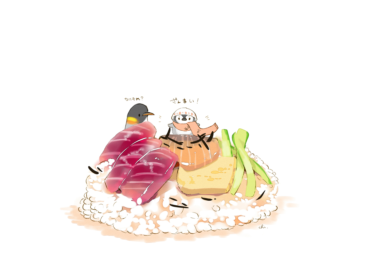 This is a pixiv picture whose title is ちらしずし.