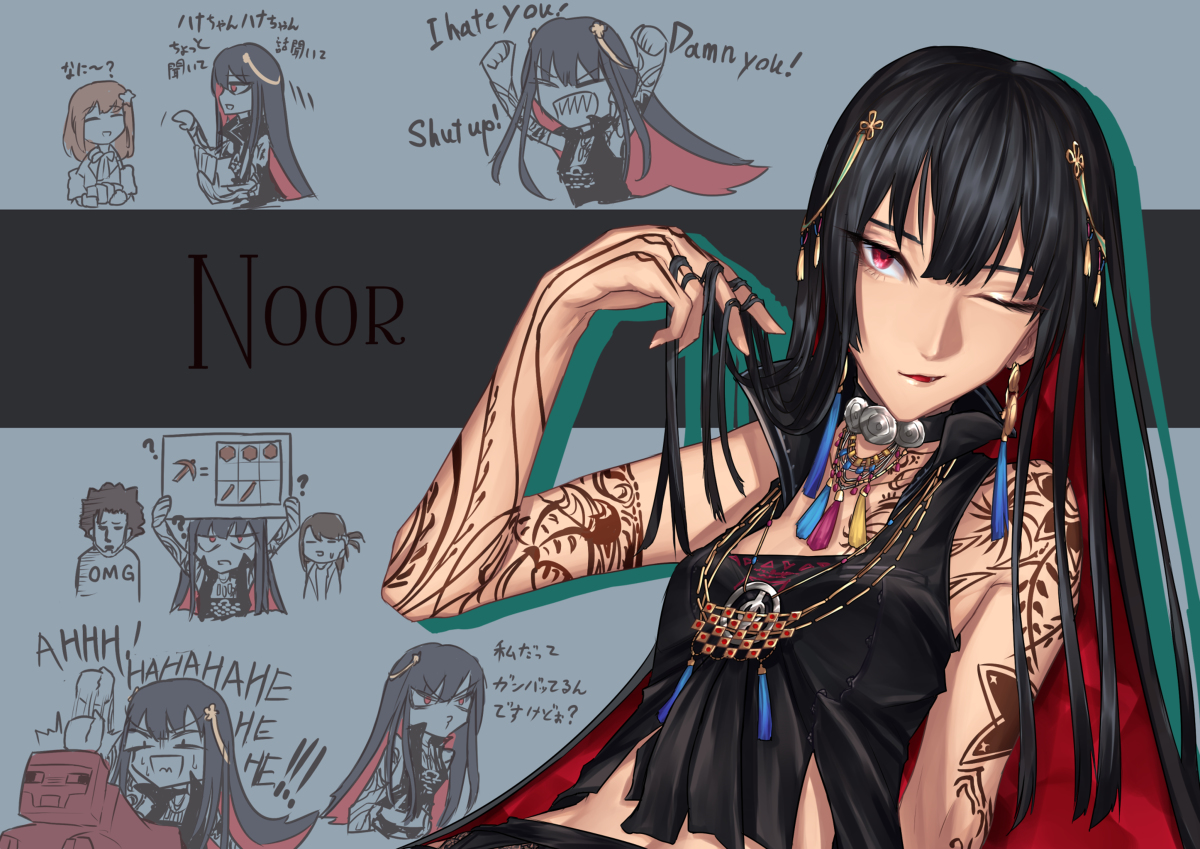 This is a pixiv picture whose title is Noor様.