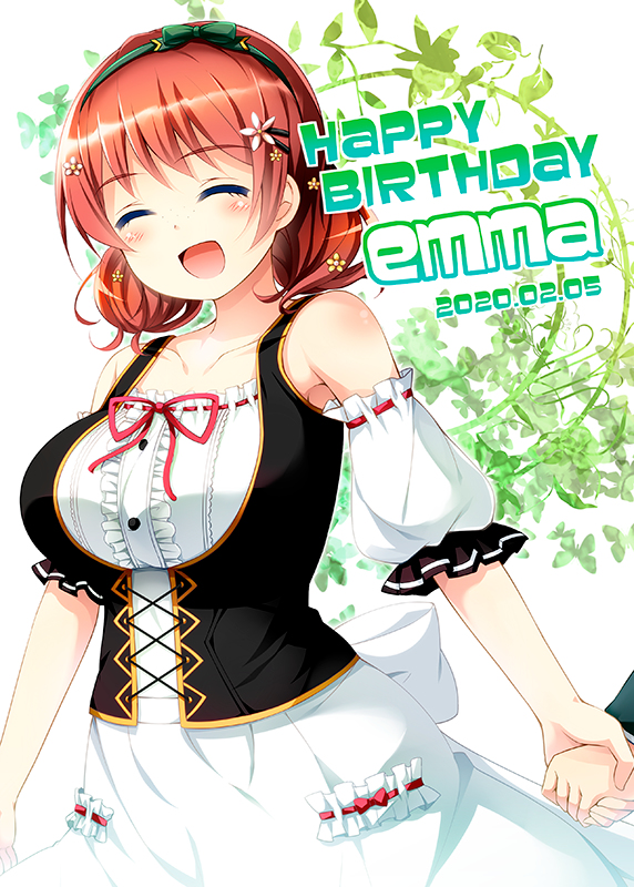 This is a pixiv picture whose title is エマ・ヴェルデ生誕祭2020.