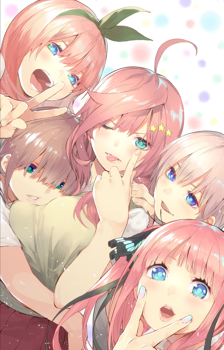 This is a pixiv picture whose title is 五等分の花嫁 プロトタイプ.