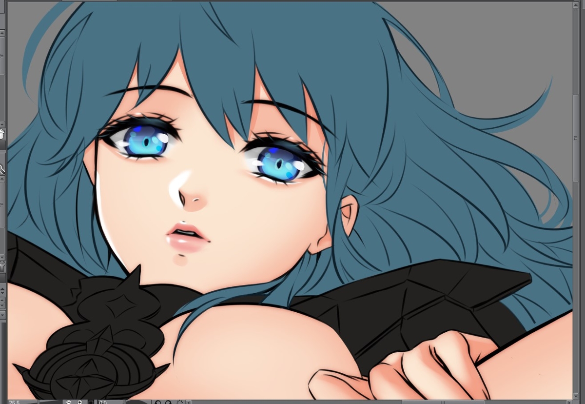 This is a pixiv picture whose title is Byleth WIP.