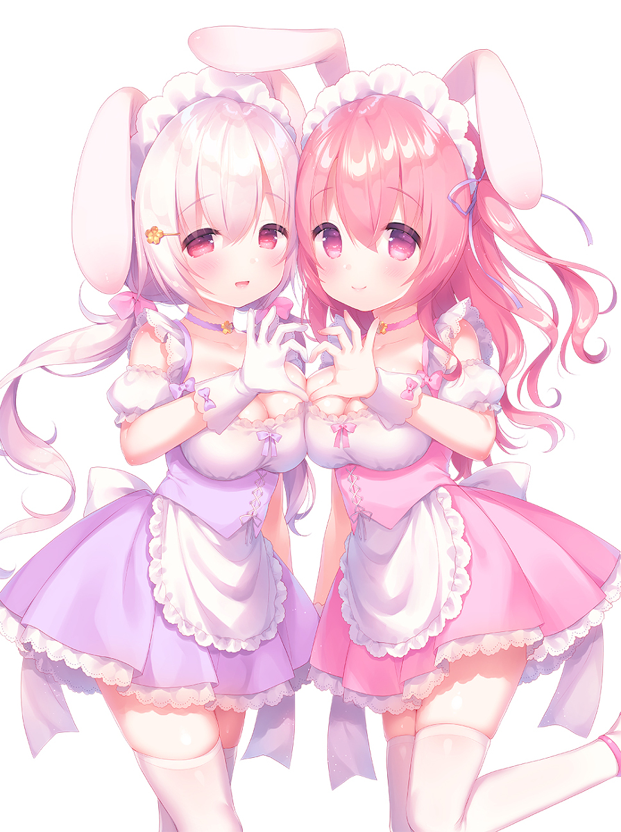 This is a pixiv picture whose title is うさキャッスルカフェ.