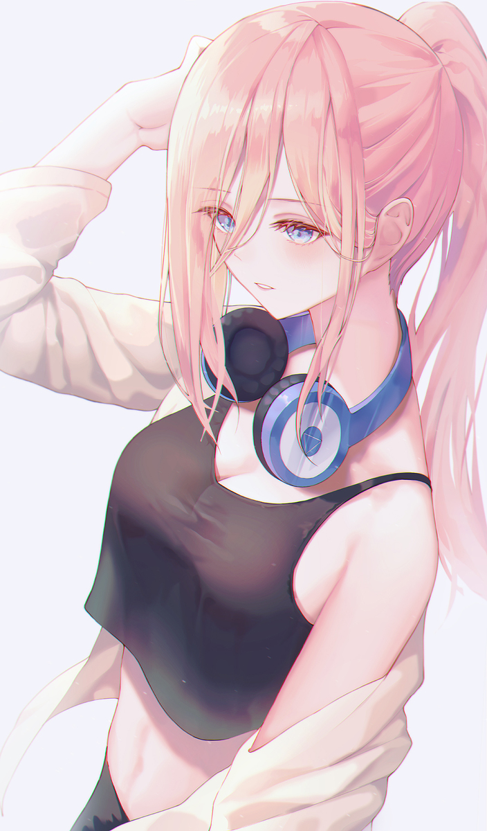 This is a pixiv picture whose title is 三玖.