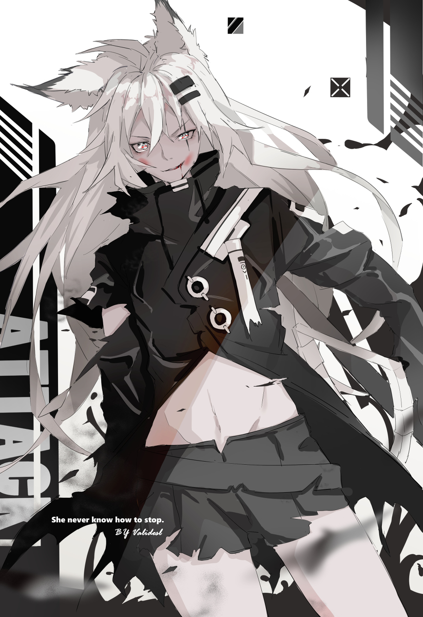 This is a pixiv picture whose title is Attack.