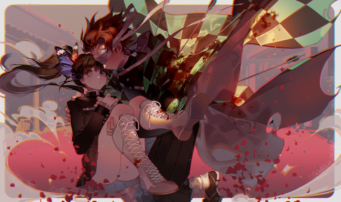 This is a pixiv picture whose title is 遅くなってごめん.