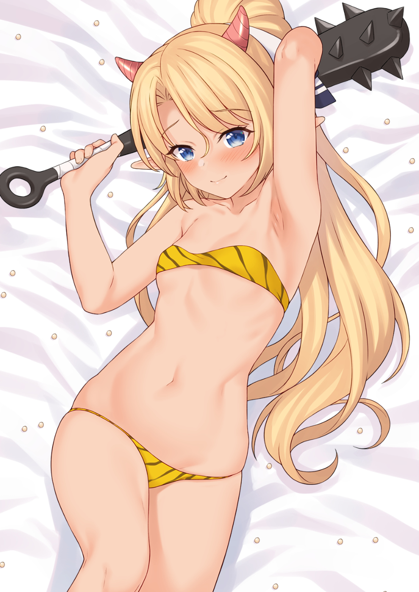 This is a pixiv picture whose title is 節分のエルフ.