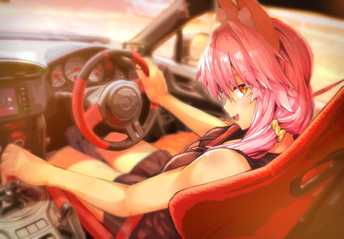 This is a pixiv picture whose title is ８６と玉藻ちゃん.
