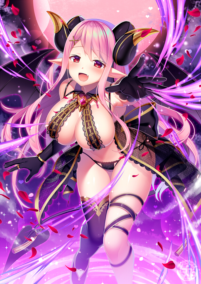 This is a pixiv picture whose title is さきゅばす.
