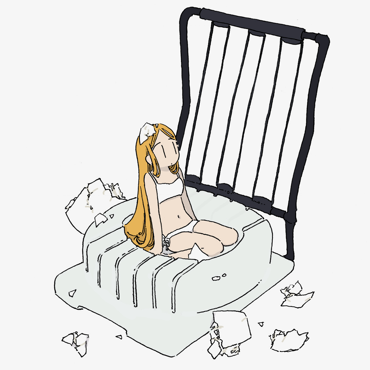 This is a pixiv picture whose title is egg.