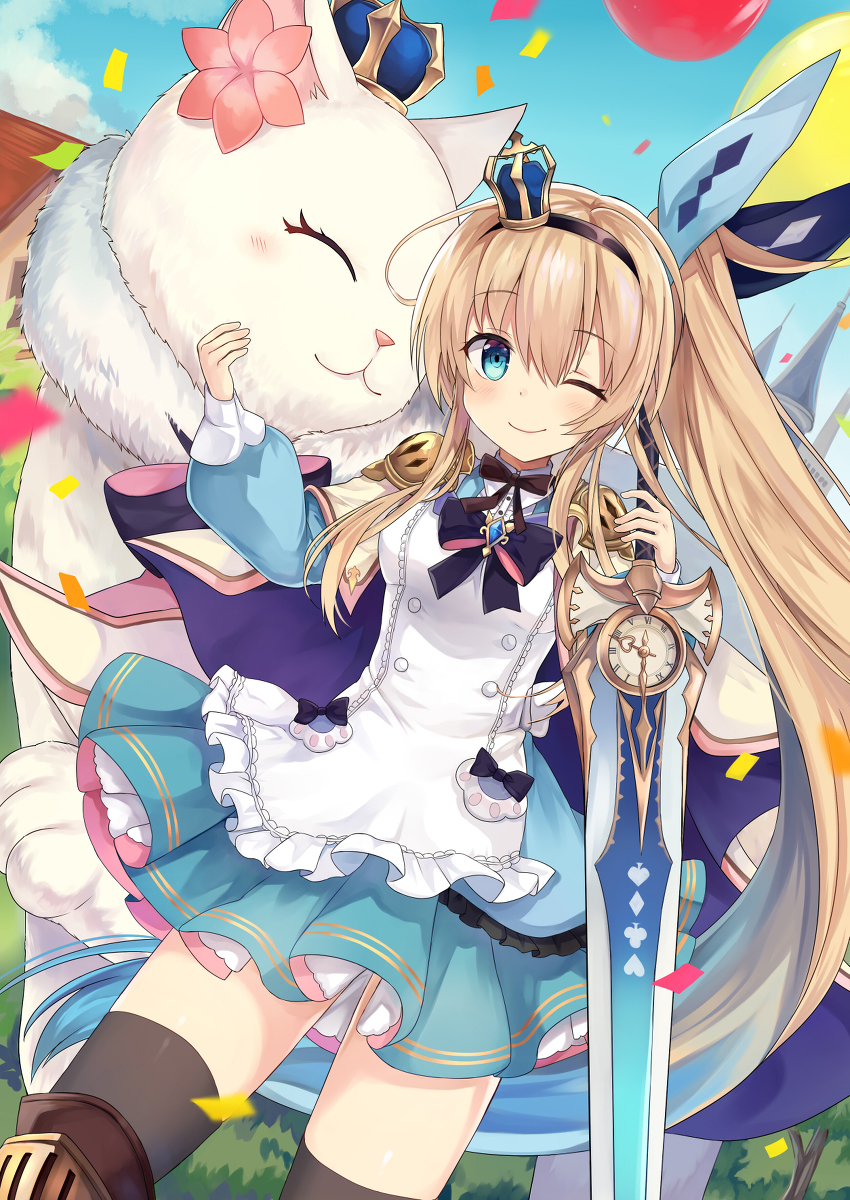 This is a pixiv picture whose title is 4周年おめでとう.