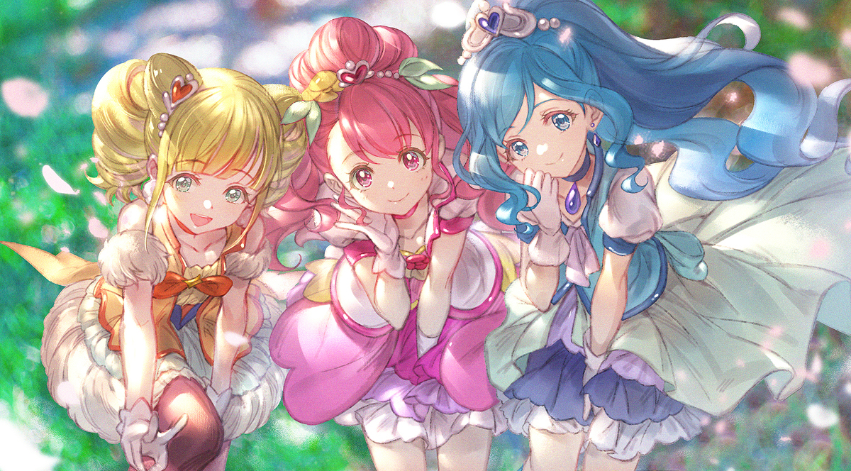 This is a pixiv picture whose title is ヒーリングっど♥プリキュア！.