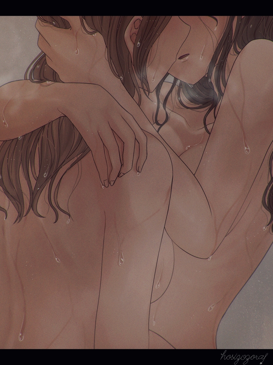 This is a pixiv picture whose title is 百合.