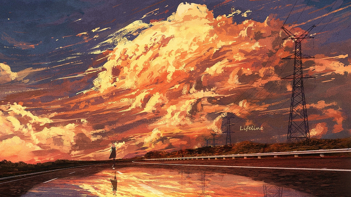 This is a pixiv picture whose title is 镜反.