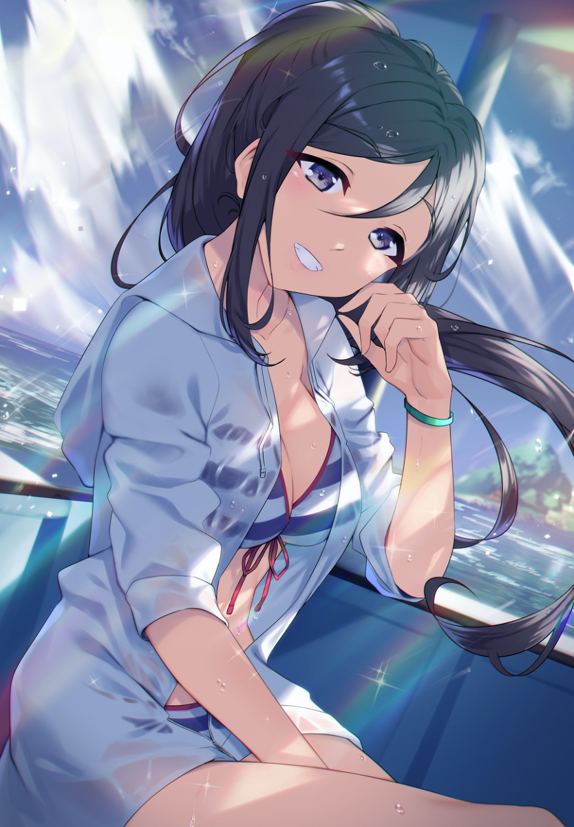 This is a pixiv picture whose title is 果南ちゃん.